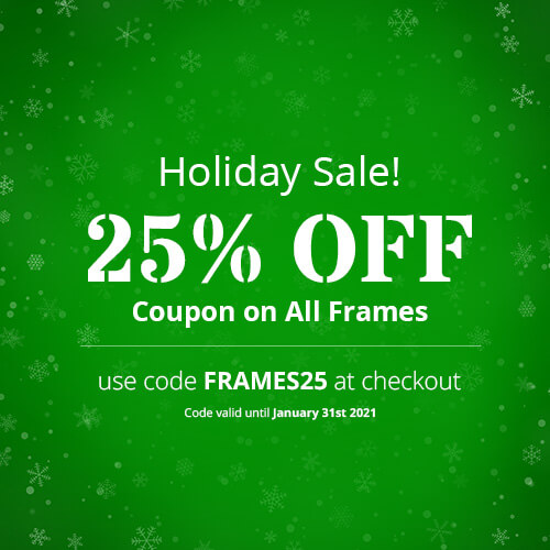 Holiday Discount on Glasses